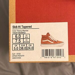 Vans Sk8-Hi Tapered Women’s Sneakers - Orange